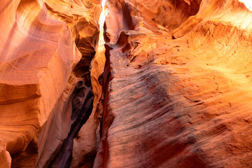 The Slot Canyon rocks of Antelope Canyon X