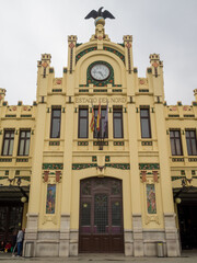 Obraz premium Valencia Nord train station facade