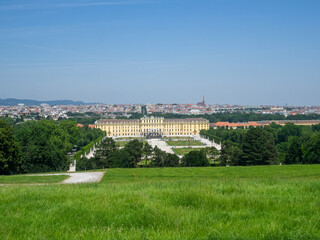 Fototapeta na wymiar Schonbrunn Palace, Vienna
