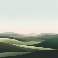 A mountain range with a clear blue sky in the background