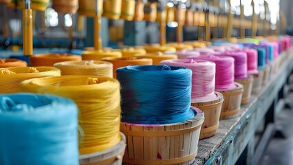 The Environmental Impact of Toxic Textile Dye. Concept Environmental Impact, Toxic Textile Dye, Pollution, Sustainable Fashion, Green Practices