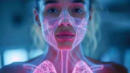 Apps track lung diseases like bronchial obstruction emphysema and offer health recommendations. Concept Health Tracking, Lung Diseases, App Recommendations, Digital Health, Respiratory Conditions