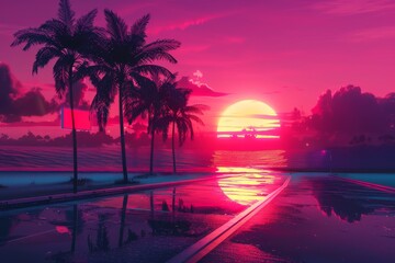 Modern Synthwave 80s