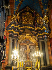 Side altar of St. Mary's Basilica, Krakow