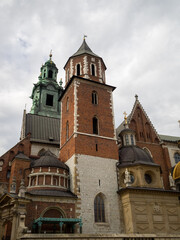Wawel Cathedral towers, Krakow