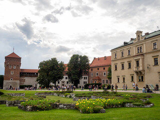 Fototapeta na wymiar Wawel Castle, Krakow