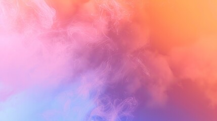 Abstract smoke background. Colorful cloud of smoke in the sky.