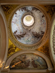 Dome frescos at St. Anne's Church