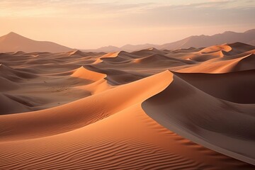 Fototapeta na wymiar Sand desert outdoors horizon