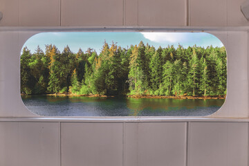 View from the window, A beautiful west coast shore line.