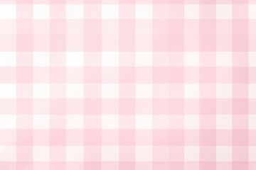 Fototapeta premium Pink gingham backgrounds tablecloth pattern.