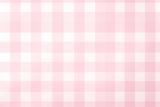Pink gingham backgrounds tablecloth pattern.