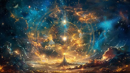 Cosmic Voyage: Celestial Navigation Through Stars and Nebulae