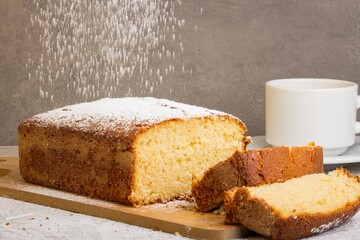 Ponqué de vainilla