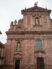 Fototapeta premium Heidelberg Jesuit Church facade