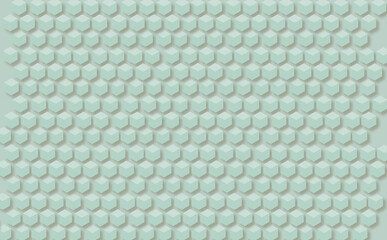 青い六角形のタイルな背景