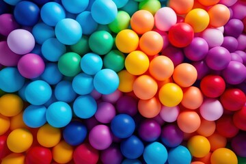 Fototapeta premium Rainbow backgrounds abstract balloon