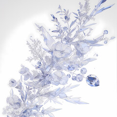 Enigmatic Ice Sculpture - A Unique Fusion of Nature and Artistry