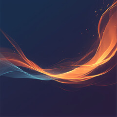 Abstract Swirling Background with Dynamic Colors for Design Projects