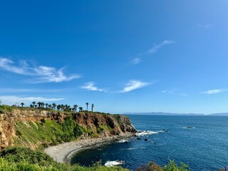 Ocean view landscape 