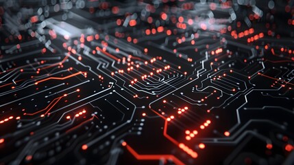 modern circuit background