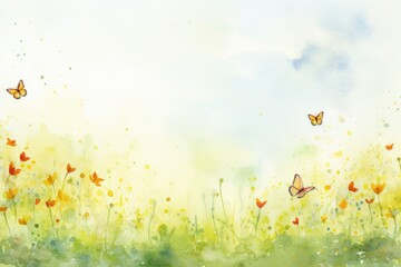 Butterfies border background backgrounds butterfly outdoors.