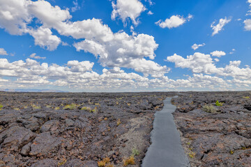 Path through Lava Field