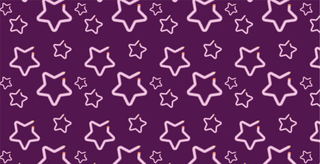 STAR SHAPED PENCIL BACKGROUND