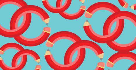 STAR SHAPED PENCIL BACKGROUND