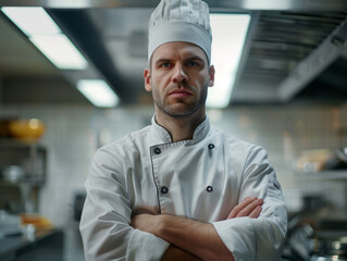 Chef Making Eye Contact: Restaurant Concept