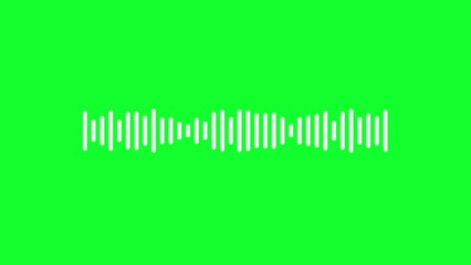 Equalizer waves animation. Sound waves, Sound Vibrations Animation, Audio Reaction On Green Screen,
Sound wave icon sound vibration background, audio vector, audio series, waveform beats,