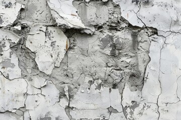Fragments of Resilience: A Porous Wall with Numerous Cracks and Holes, Echoing Strength Amidst Fragility.