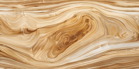 Flowing Woodwork: A Captivating Grain Pattern on a Large Piece of Wood, Evoking the Spirit of...
