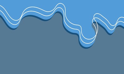 abstract blue wave background 