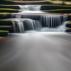 Dynamic shapes and patterns cascading down in a waterfall-like motion5
