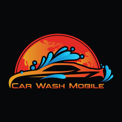car wash mobile detailing logo
