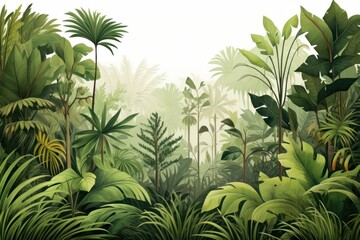 Obraz premium Backgrounds vegetation outdoors tropics