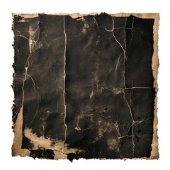 A piece of dark paper texture backgrounds white background blackboard.