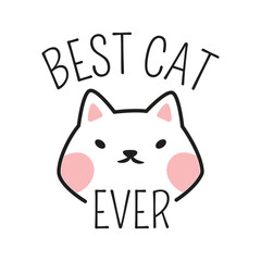 BEST CAT EVER T SHIRT DESIGN