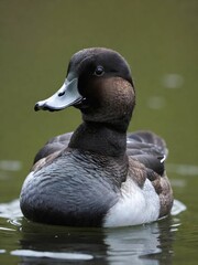 common mallard duck in the lake