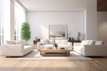 Modern living room architecture furniture building