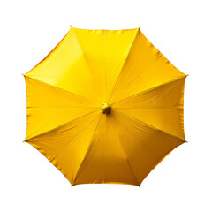 Top View of Yellow Umbrella