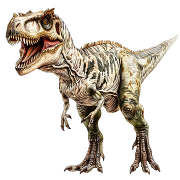 recommend clip art: Clipart illustration a allosaurus on white background. Suitable for crafting and digital design projects.[A-0006]