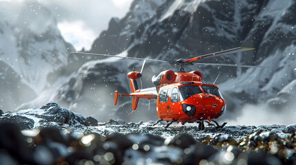 Coordinating Vital Medical Assistance During a Daring Search and Rescue Mission in Treacherous Snowy Mountain Conditions