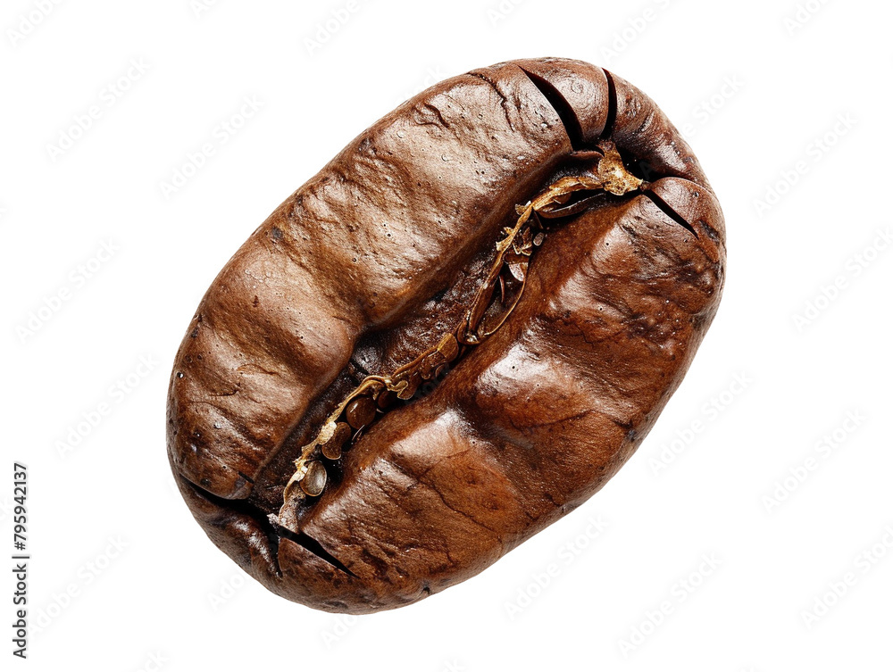 Wall mural coffee bean isolated