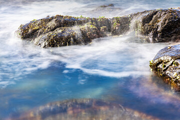 Pacific Ocean view of Kiama Sydney NSW Australia Coastal Beach fishing Town