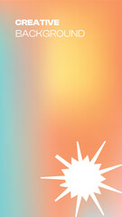 Vector colorful Premium gradient background