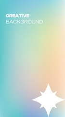 Vector colorful Premium gradient background