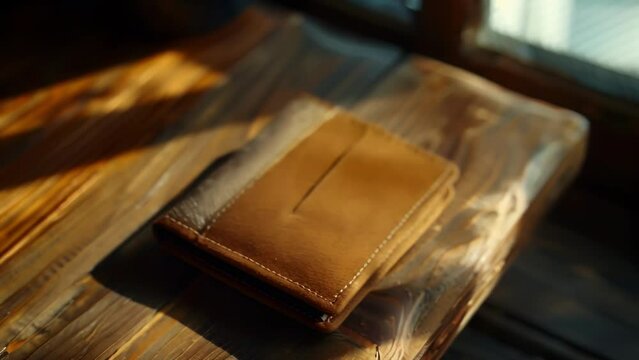 a durable canvas wallet with a Velcro closure for added security .
