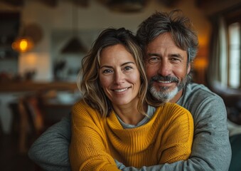 couple, premium bed, woman man, family, wife, husband, love together, old man, caucasian, adult, happy, retired, mature male, bedroom, smile, rest, retirement, old man relaxing, intimacy,Loving 